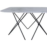 Venture Home Tristar klub stolić 80 &amp;times; 80 cm, bijeli Slike