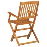  Vrtna jedilna garnitura 13-delna 280x90x75cm trden akacijev les - - Rjava - 109.2 - N/A - | Shoptok.si