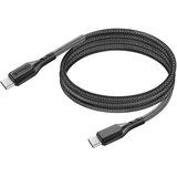 forcell Kabel USB-C na USB-C 100W Power Delivery 3.0, pleten karbon 1m, Črna, (5000191812) | Shoptok.si