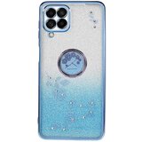 INORCO Za Samsung Galaxy M53 5G TPU ovitek z gradientom, bleščicami in okrasjem iz nosorogovih, cvetlični vzorec, ovitek za telefon, (22036959) Cene