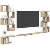  Polica za TV na zidu Hrast sonoma 160 x 15 x 94 cm | shoptok.hr