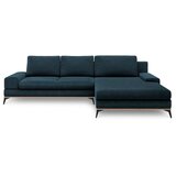 Windsor & Co Sofas petrolej modra raztegljiva sedežna garnitura Windsor & Co Zofe Planet, desni kot Cene
