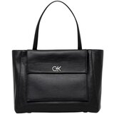 Calvin Klein Jeans Torbe CK MEDIUM SHOPPER W/POCKET K60K612811 Črna Cene