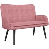  Kauč za dvoje Ružičasta 115 x 61 x 87 cm Baršun | Eponuda.com