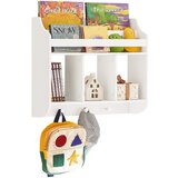 SoBuy knjižna omara za otroke v beli barvi v skandinavskem slogu, (20815197) | Shoptok.si