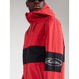 Quiksilver Funkcionalna jakna 'HIGH IN TH HOOD' siva / rdeča / črna / bela | Shoptok.si