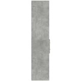  Visoka komoda boja betona 30x42 5x185 cm od konstruiranog drva | shoptok.hr