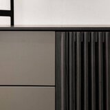 home24 komoda, antracit, črna | Shoptok.si
