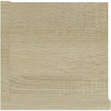  Zidna polica za CD-ove boja hrasta 100 x 18 x 18 cm drvena | shoptok.hr