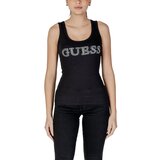 Guess Majice brez rokavov SL EMBELLISHED LOGO W5GP29 KA0H1 Črna | Shoptok.si