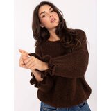 Italy Moda Sweater-MI-SW-2912.10X-dark brown Cijene