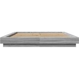 vidaXL Okvir za krevet boja hrasta 150x200 cm od konstruiranog drva | shoptok.hr