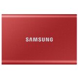Eksterni SSD 2TB Samsung T7 USB 3.2/MU-PE2T0K/EU/crveni | ePonuda.com