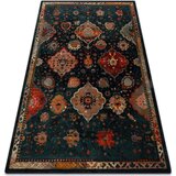 RugsX Preproge Preproga volna POLONIA Abrash orientalski, cvetje 200x300 cm Modra | Shoptok.si
