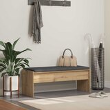  Klupa za cipele s jastučićem Hrast artisan 103 x 38 x 40 cm | shoptok.hr