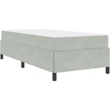  Krevetna konstrukcija Svijetlo siva 80 x 200 cm tkanina | shoptok.hr