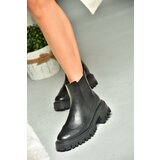 Fox Shoes Women's Black Thick Soled Boots cene