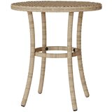  3-dijelni bistro set s jastucima miješane bež boje poliratan - bež i siva 1 | shoptok.hr