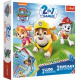  Društvena igra 2 u 1 Paw Patrol čovječe ne ljuti se/utrka | shoptok.hr