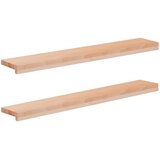  Prozorske klupice 2 kom. Prirodna 100 x 20 x 2 cm | shoptok.hr