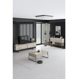 Hanah home komoda luxe travertine silver Cene