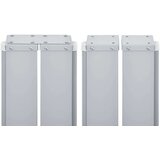  Uvlačiva bočna tenda crvena 140 x 1200 cm | shoptok.hr