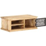 Furnova Klubska mizica z vrati 90x50x35 cm trden mangov les, (21914102) | Shoptok.si