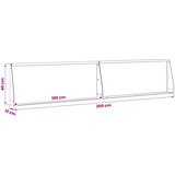  Zid za zadržavanje 2 kom. 100 x 12 x 40 cm Nehrđajući čelik | shoptok.hr