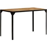 The Living Store Jedilna miza trden mangov les in jeklo 120 cm - Jedilna Miza, (21663709) Cene