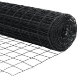 vidaXL Euro ograda s 13 šiljastih stabloa 0.4x50 m pocinčanog čelika siva | shoptok.hr