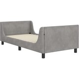  Otroški posteljni okvir z vznožjem Svetlo siva 80 x 200 cm, (5000104575) | Shoptok.si