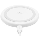 Puro Brezžični polnilnik Qi 10W z vhodom USB-C in kablom USB-A na USB-C 1m, Bela, (5000275855) | Shoptok.si