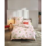 Kaeppel posteljnina walderdbeeren essential 140/200 cm saten temno rdeča | Shoptok.si