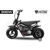Nitro Motors Električni kolo Eco Flee 300W 24V Črno zelena | Shoptok.si