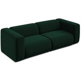 Makamii Temno zelena žametna sedežna garnitura 228 cm Ekahi – | Shoptok.si