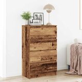 vidaXL Bivak Stari les 60x35x98,5 cm Inženirski les | Shoptok.si