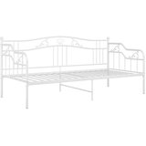  Okvir za krevet na razvlačenje bijeli metalni 90 x 200 cm | shoptok.hr