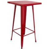MID.YOU Barska Miza Vantaggio High T, Rdeča | Shoptok.si