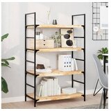 vidaXL Plutajuće police 2 kom 100x40x4 cm od neobrađenog drva bagrema - Prirodna 100 x 40 x 4 cm 2 1 | shoptok.hr