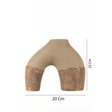 WALLXPERT Dekorativna vaza BK005, Smeđa Cijene