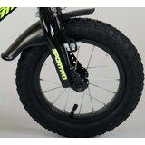 Volare Sportivo dječji bicikl 12" s dvije ručne kočnice crno-žuti | shoptok.hr