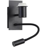  Brilagi - LED fleksibilna zidna lampa NUBILA 1xE27/25W/230V + integrisana LED 3W crna | Eponuda.com