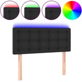  LED uzglavlje crno 80 x 5 x 78/88 cm od umjetne kože | shoptok.hr
