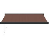 Tenda na automatsko uvlačenje smeđa 350 x 250 cm | shoptok.hr