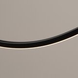 Thoro Crna LED viseća svjetiljka aluminijska ALVAR – | shoptok.hr