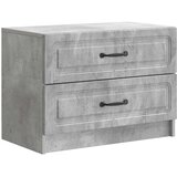 vidaXL Nočna omarica Betonsko siva 62 x 34,5 x 44,5 cm Inženirski les, (5000233476) | Shoptok.si