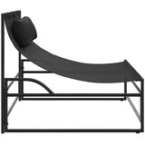  Vrtna ležaljka antracit 87x74x73 cm čelik i tekstilen | shoptok.hr