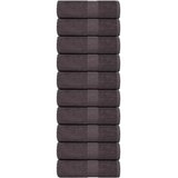  Ručnici za pranje FROGN 10 kom antracit 30x30 cm 360 g/m² Cijene