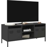 vidaXL TV omarica črna 101,5x39x43,5 cm hladno valjano jeklo Cene
