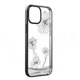 DEVIA Futrola Hard Case Crystal Flora za Iphone 13/ crna Cene